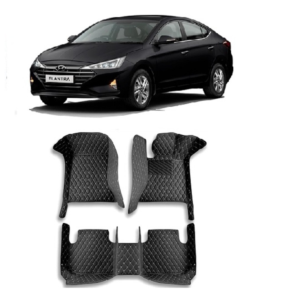 Floor Mats for Elantra New  - black